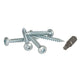 Tornillo ako 45x35mm tx25 galvanizado 100uds punta