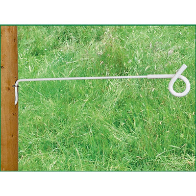 Isolatore distanziatore Ako curly tail bianco sacchetto 10 pz