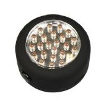 Ledget flashlight rondo 24led hook magnet