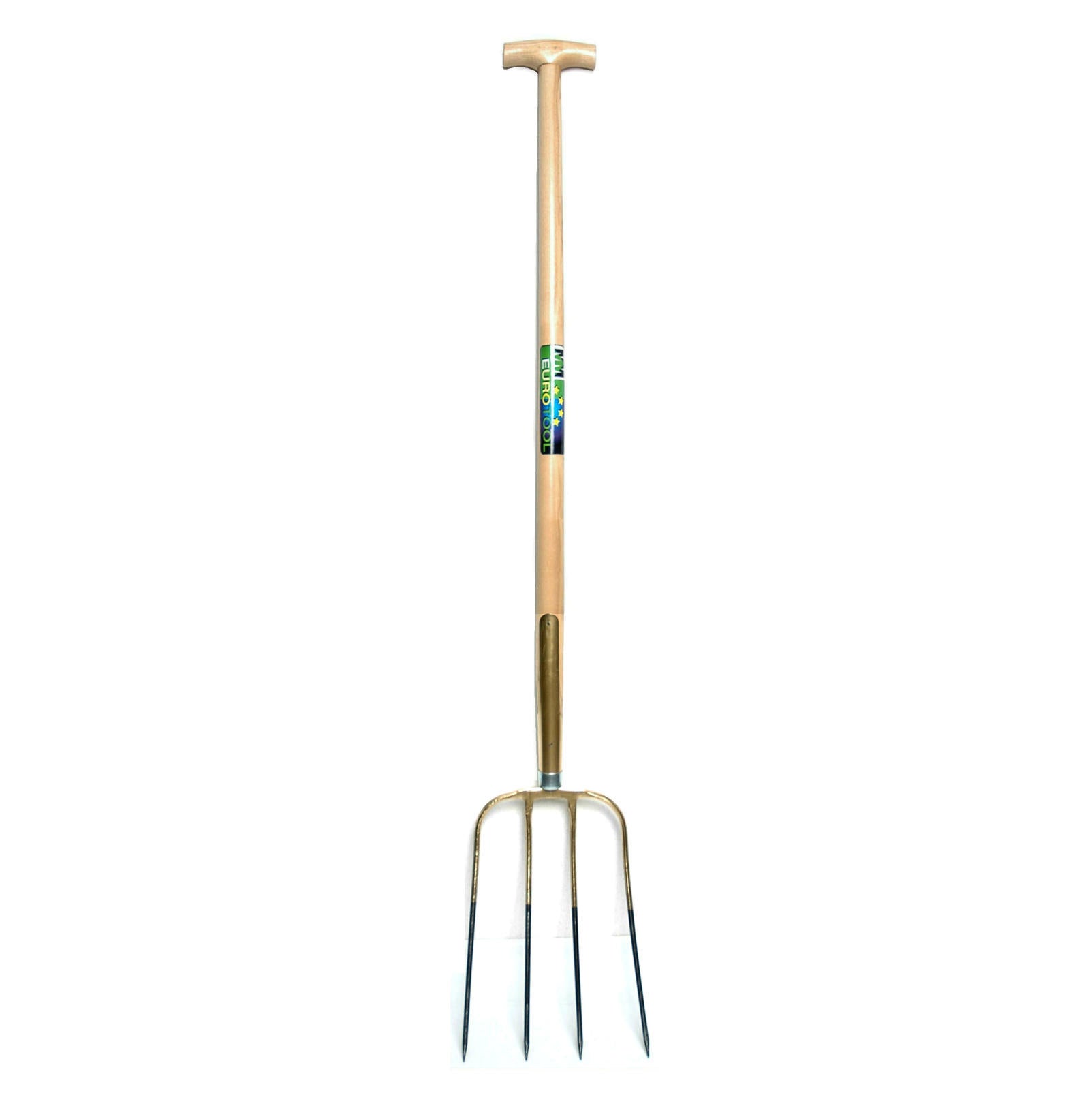 Mm prodotti eurotool forca letame 4tds manico a spillo 100cm