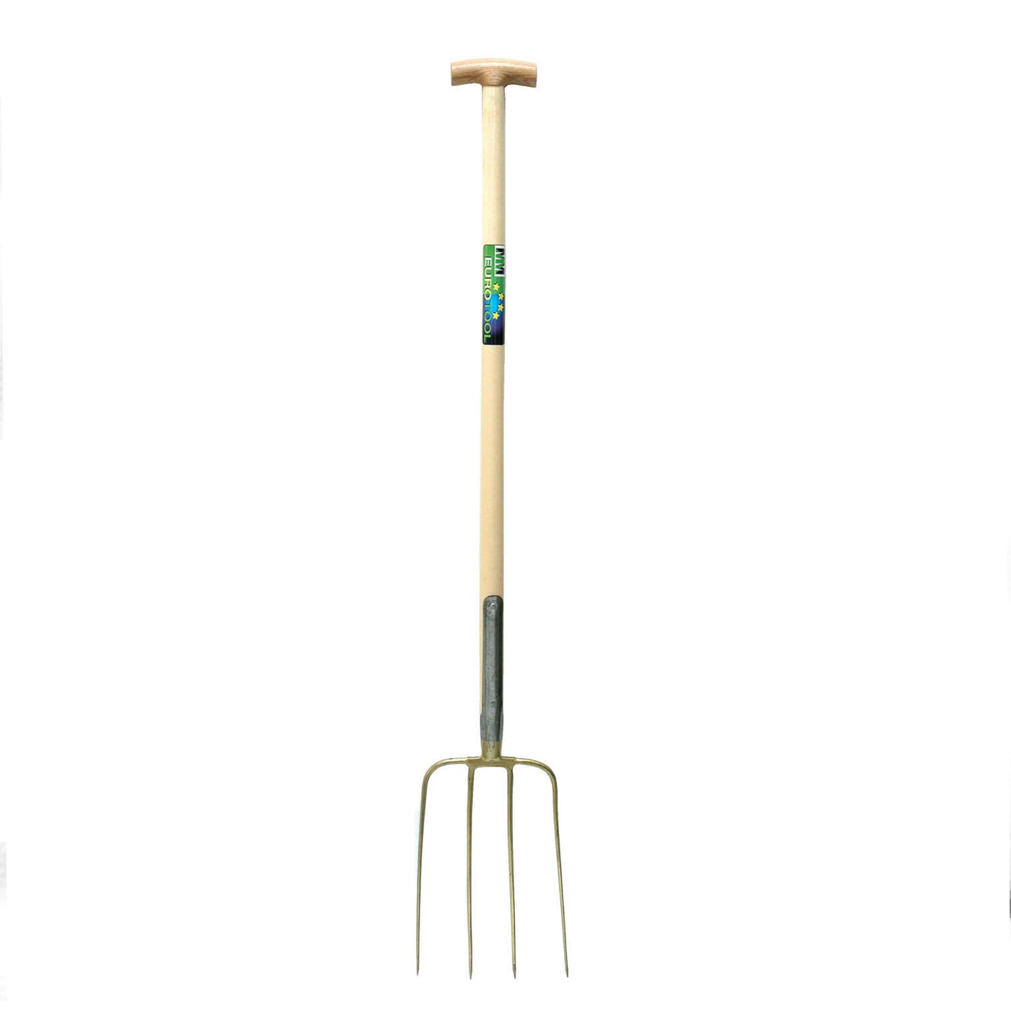 Mm prodotti eurotool forca letame 4tds manico a molla fissa 100cm