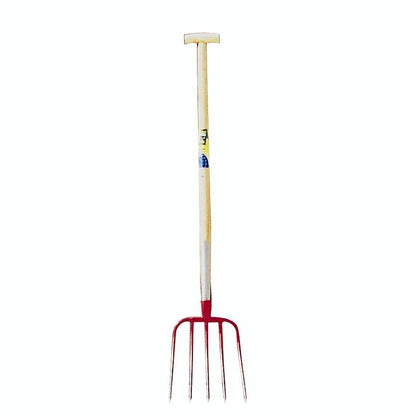 Mm eurotool productos horquilla para estiércol 5tds mango de resorte fijo 100cm