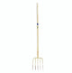 Mm prodotti eurotool forca letame 5tds manico a perno 135cm