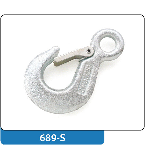 Gancio carico prodotti con ribalta zincato 250kg