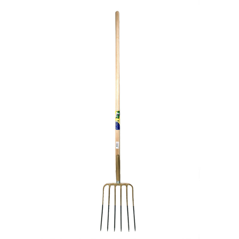 Mm prodotti eurotool forca letame 6tds manico a perno 135cm