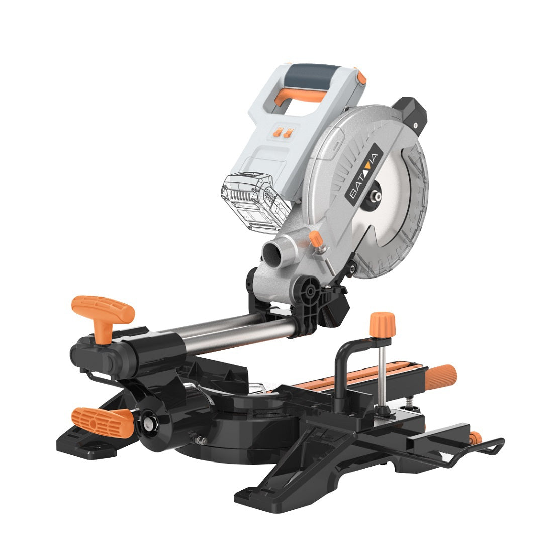 Batería de CA Radial abreviada Mitre vio 216 mm (maxxpack 18V).