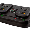 Batavia producten maxxpack 18v duo lader 2 x 3 5ah