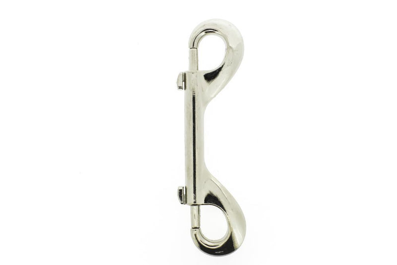 Prodotti moschettone nichelato doppio moschettone 87mm