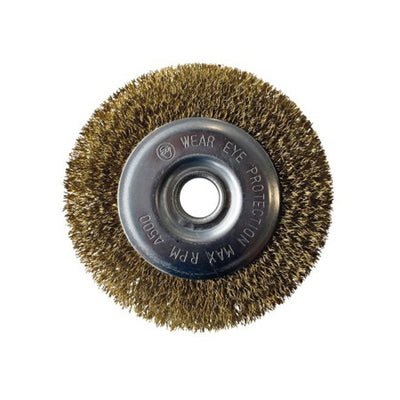 Cepillo de alambre de acero de coate de latón gloria