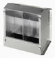 Mangiatoia automatica Kerbl per conigli 2 scomparti in metallo 3l