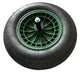 rueda 400x8 neumático 2 capas eje knstrim 19cm más cámara mm