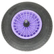 Rueda Fort 480400x8 Neumático 4 capas llanta de plástico eje lavanda 20cm