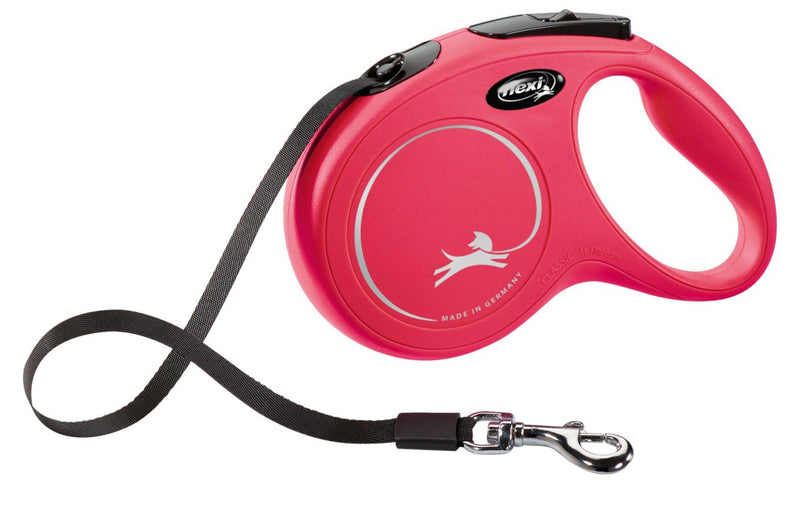 Flexi producten rollijn new classic band rood m5 meter tot 25kg