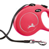 Flexi producten rollijn new classic band rood l8 meter tot 50kg