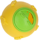 Producten snackbal voor katten 7 5 cm geel - afbeelding 1