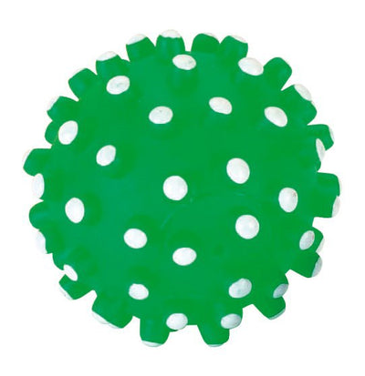 Palla giocattolo in vinile ca. 12 cm con cigolante borchie