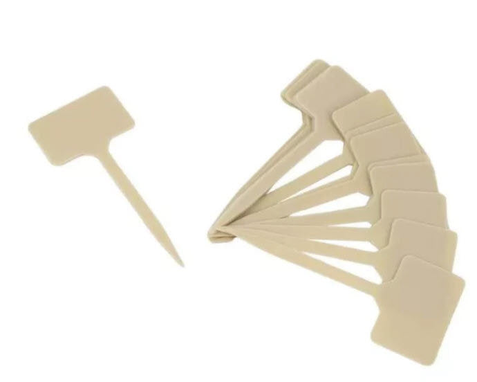 Prodotti targhette etichette plastica 14 cm 15 pezzi