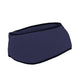Fascia per capelli in pile blu scuro