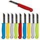 Coltello sbucciatore prodotti Bach mm haccp 6 manico in plastica da 5 cm