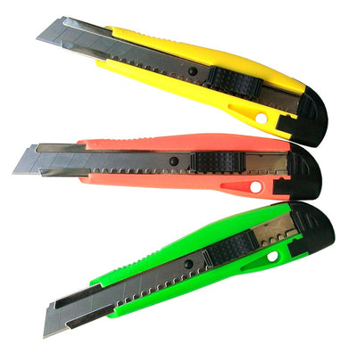 Con:p coltello a spezzare 18mm scatola di plastica - b20870