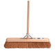 Mm eurotool productos barredor suelo habitación fsc 30cm madera coco mm con mango 150cm