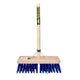 Scopa da stalla Eurotool mm PVC blu 36cm manico FSC 150cm porta bastone