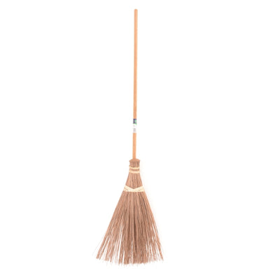 Mm eurotool escoba jardín terraza con mango 140cm palmira mm