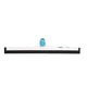 Mm prodotti eurotool tergipavimento plastica 55cm gomma nera mm senza manico