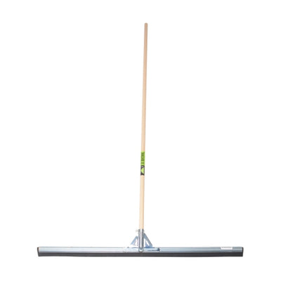 Mm eurotool producten vloertrekker metaal 100cm waterrand stokverst mm steel 150cm