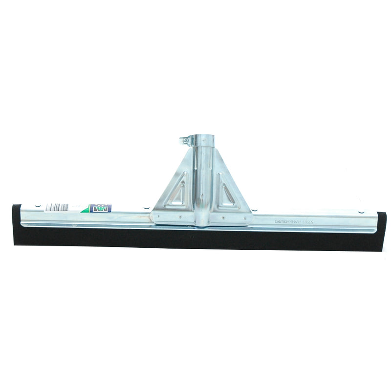 Mm eurotool productos escobilla de goma para suelos de metal 45 cm borde de agua más soporte para palo mm