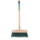 Mm eurotool producten bezem fsc 29cm kunstvezel groen mm met steel 140cm