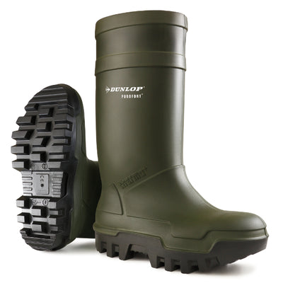 Dunlop c662933 thermo + purofort s5 full safety verde - talla 39 40 (uk6) - 15.032.047.06