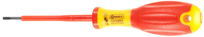 Connex producten schroevendraaier plat 2 5x75 geisoleerd 1kv