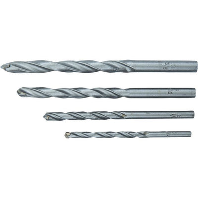 Connex set punte per muratura 5 10mm 4 pezzi verde