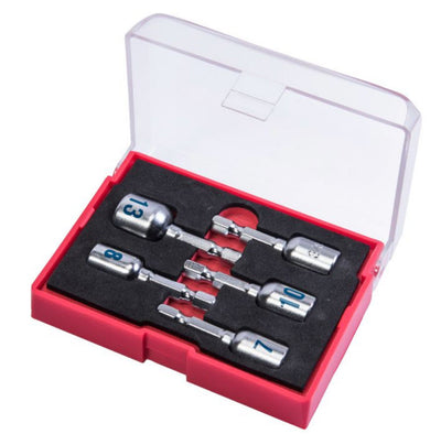 Connex bit socket wrenches 7+8+10+13+3 8 box - coxb365001