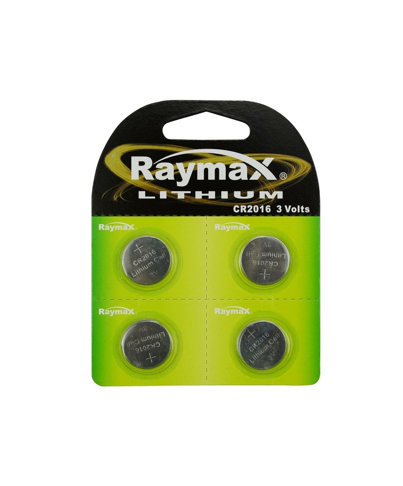 Batteria a bottone Raymax Products 3 V CR2016 4 pezzi