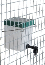 Olba producten drinkfles met klepdeksel 0 5 l naturel incl beugel