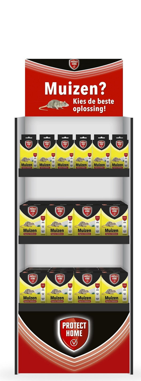 Proteggi i mouse con display domestico Protecthome Express Paste