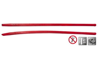 Polet producten schopsteel glasfiber gebogen 130cm