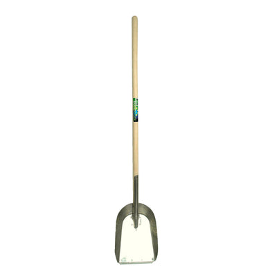 MM eurotool stable shovel aluminum riveted dul with handle 145cm