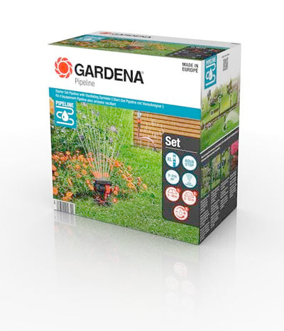 Juego básico de tuberías Gardena para aspersores oscilantes