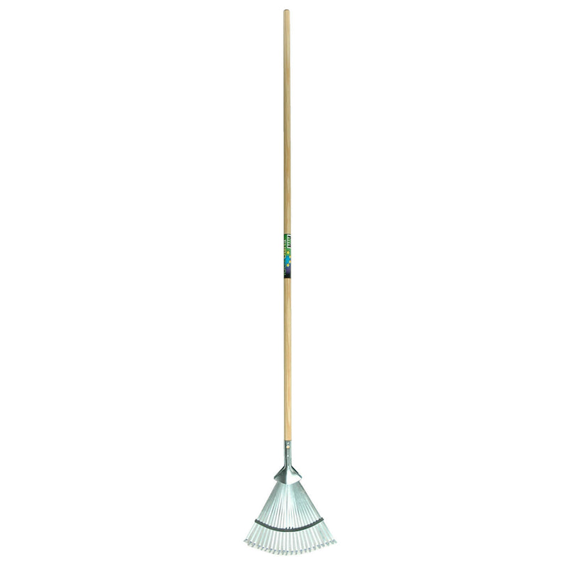 Mm eurotool producten gazonhark mm verstelbaar 22tds plat met steel 150cm