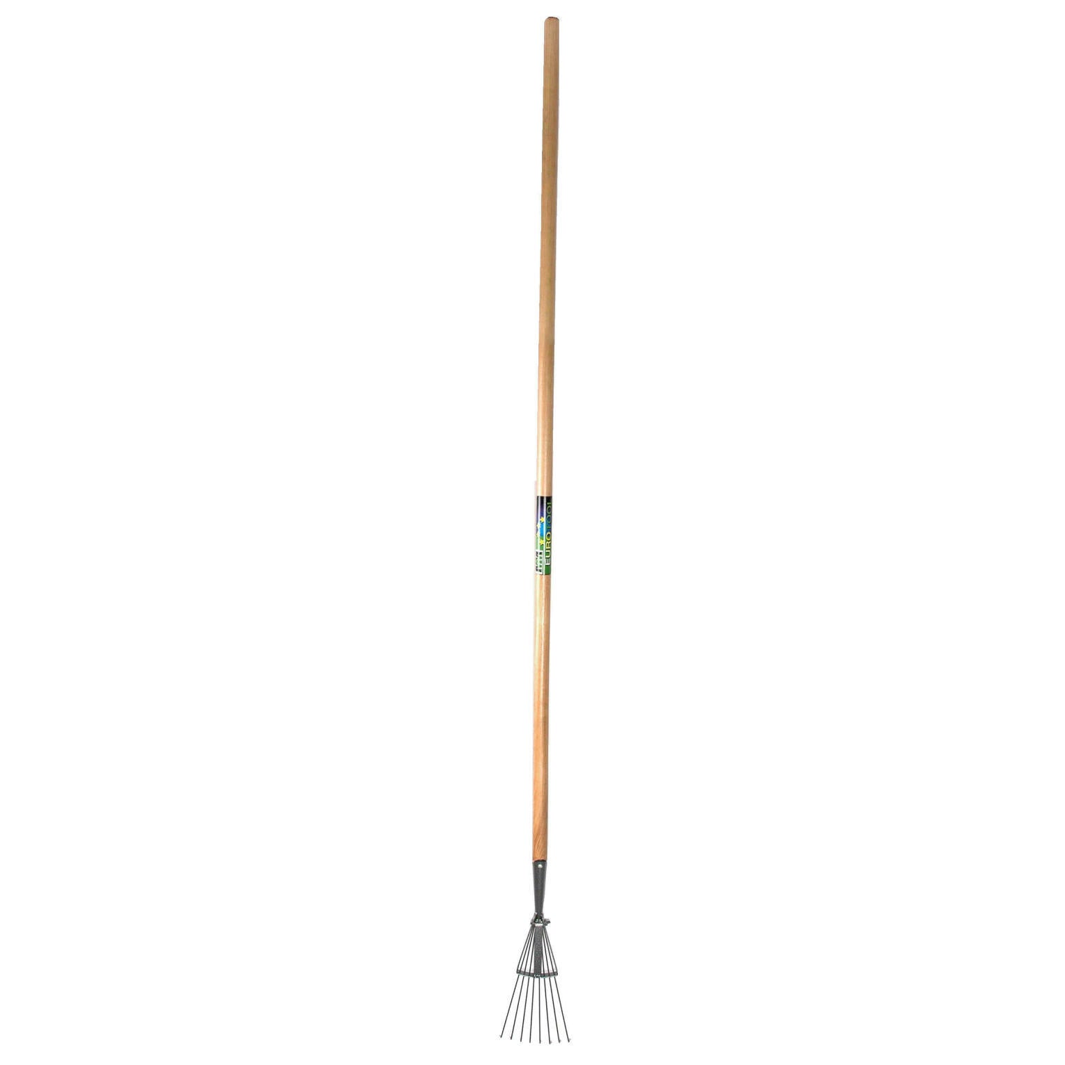 Mm eurotool rastrillo cesped mm prof 8tds redondo con mango 160cm