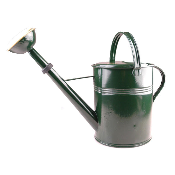 Regadera pulverizador latón lacado verde 9l