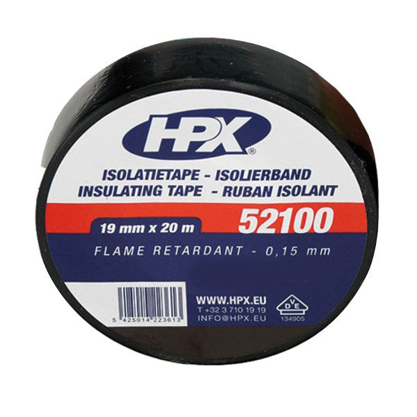 HPX HPX Isolamento nastro nero 19mmx20m