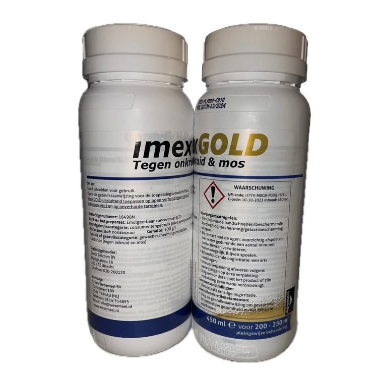 Imex oro contra malas hierbas y musgo 450ml