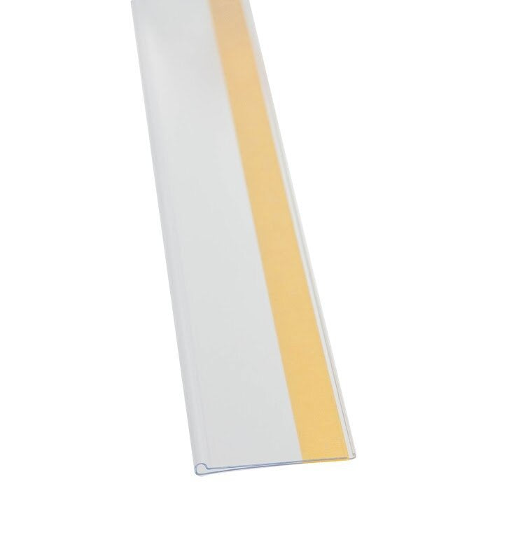 Listino prezzi 988 x 38 mm modello adesivo trasparente
