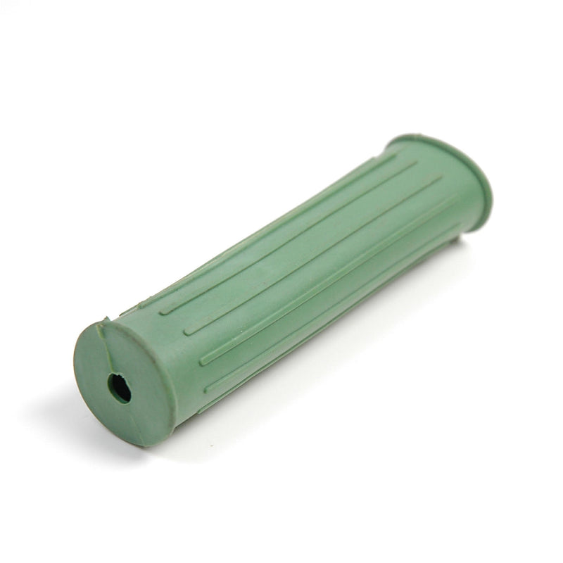 Mango de productos verde para carretilla infantil.