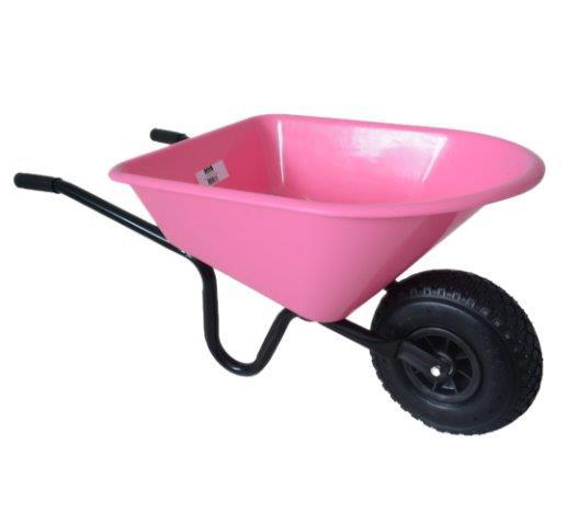 Prodotti carriola per bambini mm plastica rosa metallo