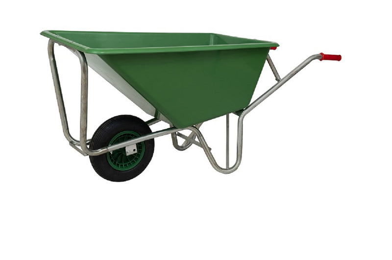 Carretilla productos MM 160 litros base polirrevestida ged 1 rueda 1